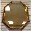 Image 1 : 28 X 33" GOLD FRAMED MIRROR