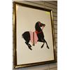 Image 1 : ESTATE FRAMED HORSE PICTURE