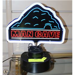 MAN CAVE NEON BAR DISPLAY