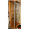Image 1 : WOOD & GLASS DISPLAY CABINET