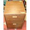 Image 1 : OAK TONE FILING CABINET