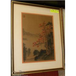LANDSCAPE "PLUM TREE" IN THE STYLE OF THE TANG