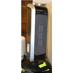 OSCILLATING 19" OSCILLATING QUARTZ HEATER FAN