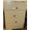 Image 1 : 4 DRAWER LATERAL FILING CABINET