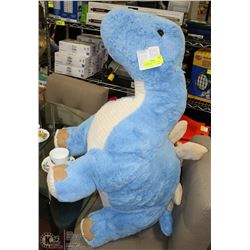 NEW WITH TAGS LARGE PLUSH STEGOSAURUS