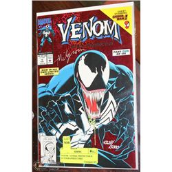 VENOM - LETHAL PROTECTOR #1 AUTOGRAPHED COMIC