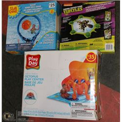 FLAT WITH POOL AND OUTDOOR TOYS