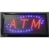 Image 1 : LIGHT UP ATM FLASHING SIGN 19” X 10”