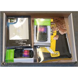 LOT OF NEW BLACKBERRY AND IPAD CASES