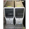 Image 1 : DELL PRECISION T3400 AND T3500 COMPUTER TOWERS