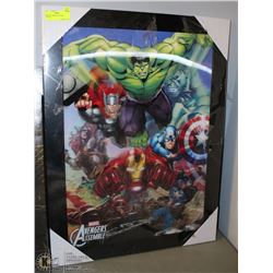 MARVEL AVENGERS ASSEMBLE 3D PICTURE