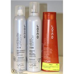 LOT OF JOICO HAIR PRODUCTS INCL 2 WHIPPED FOAM