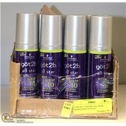 CASE OF 15 GOT2B  ALL STAR PERFECTING STYLING