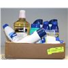 Image 1 : FLAT WITH ASSORTED PERSONAL CARE ITEMS INCL