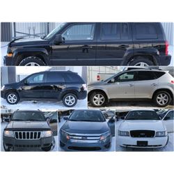 FEATURED CARS AND SUVS COMPLETE WITH CARPROOF