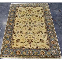 Simply gorgeous handmade Tabriz design Peshawar Rug