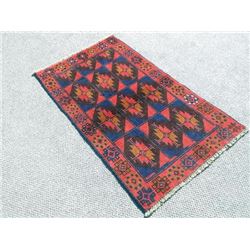 Magnificent semi-antique Persian Balouch Rug