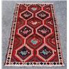 Image 1 : Stunning geometric medallion design Persian Hamedan Rug