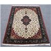 Image 2 : Magnificent fine quality pure silk Persian Qum Rug