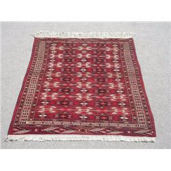Lovely hand woven Turkmen Rug