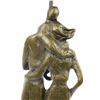Image 3 : Signed Aldo Vitaleh Two Lovers In Rain Bronze Sculpture on marble base Statue