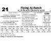 Image 1 : Lot 21 - A J R Black Granite 6218