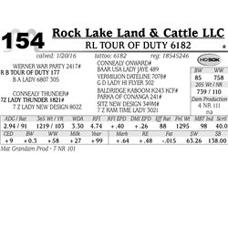 Lot 154 - RL Tour of Duty 6182