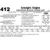 Image 1 : Lot 412 - Granger Black Cedar 649