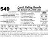 Image 1 : Lot 549 - QV Black Granite 6221