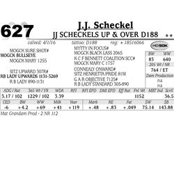 Lot 627 - JJ Scheckels Up & Over D188