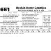 Image 1 : Lot 661 - Rockin Horse Hitch 651