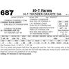 Image 1 : Lot 687 - 10-T Thunder Granite 506