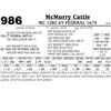 Image 1 : Lot 986 - MC 1285 6Y FEDERAL 1674