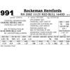 Image 1 : Lot 991 - RH 200Z 1112Y RED BULL 1640D
