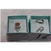 Image 1 : LADIES DINNER RING AND EARRINGS
