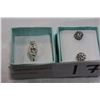 Image 1 : LADIES DINNER RING AND EARRINGS