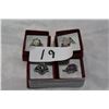 Image 1 : FOUR LADIES RINGS WITH STONES