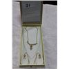 Image 1 : RHINESTONE JEWELLRY SET IN CASE