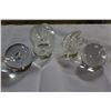 Image 1 : FOUR ART GLASS PAPER WEIGHTS