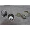 Image 2 : FOUR ART GLASS PAPER WEIGHTS