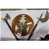 Image 2 : TWO DECORATIVE AXES AND MASK