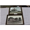 Image 2 : TWO OAK FRAMED VINTAGE PRINTS