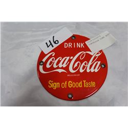 PORCELAIN COKE BUTTON