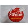 Image 1 : PORCELAIN COKE BUTTON