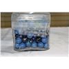 Image 1 : GLASS VASE OF MARBLES
