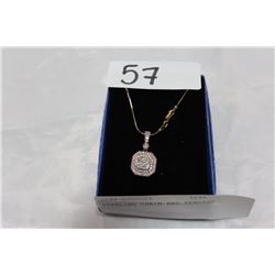 STERLING CHAIN AND PENDANT