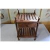 Image 1 : WOOD TWO TIER RACK
