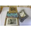Image 1 : SIGNED JESUS PICTURE PRINTS AND MIRROR