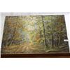 Image 1 : ORIGINAL SIGNED PAINTING ON CANVAS "DEEP WOODS"