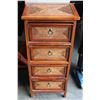 Image 1 : 4 DRAWER WOOD AND ROPE DRESSER